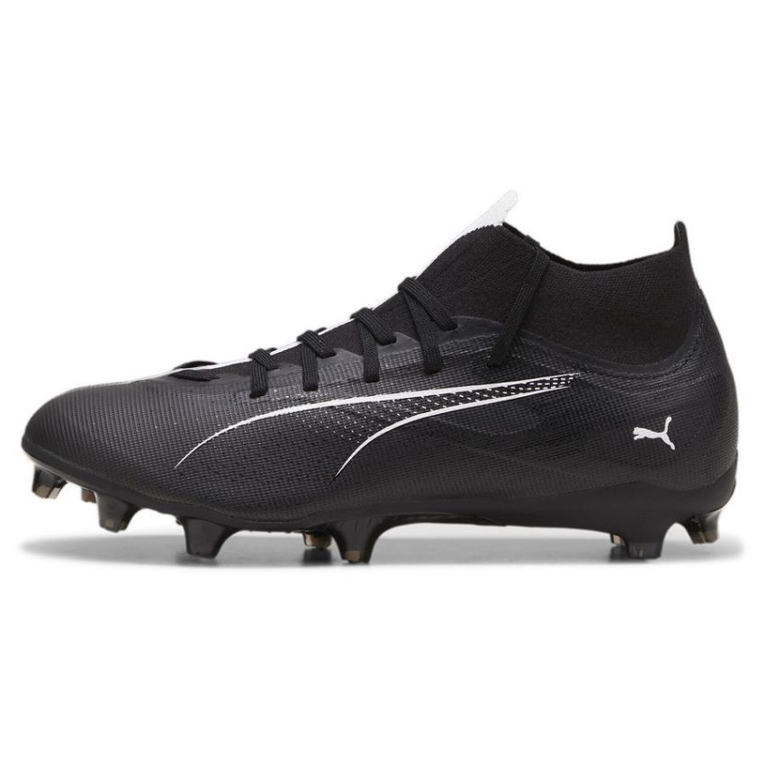 PUMA Ultra 5 Match + FG/AG Eclipse - Zwart/Wit